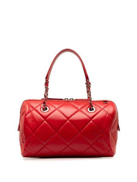Sac cartable Chanel Pre-owned rouge