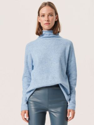 Меланжевый шерстяной свитер Soaked In Luxury