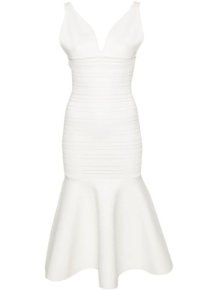 Φόρεμα Victoria Beckham λευκό
