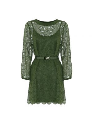 Sukienka mini koronkowa Kocca zielona