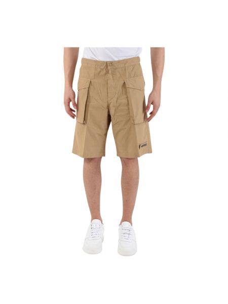 Cargo shorts aus baumwoll Aspesi beige