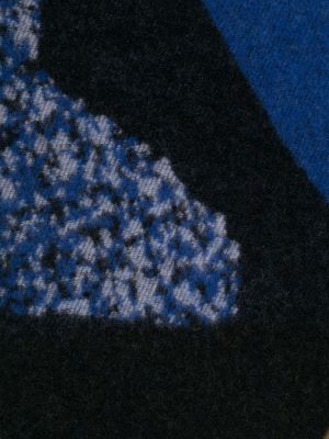 Echarpe en laine Paul Smith bleu