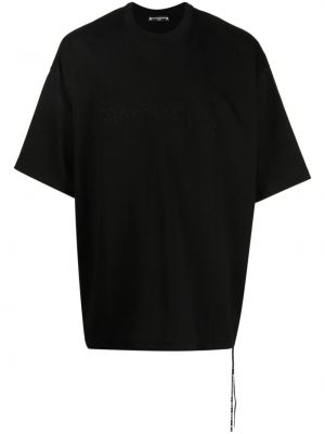 Oversize тениска Mastermind World черно