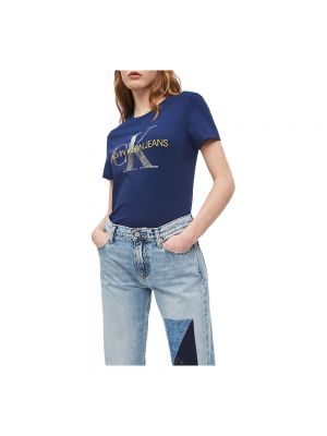 Koszula jeansowa Calvin Klein Jeans, niebieski