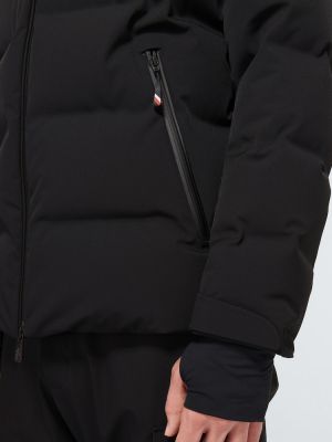 Páperová bunda Moncler Grenoble čierna