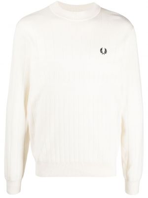 Maglione Fred Perry bianco