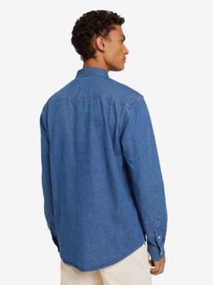 Koszula jeansowa Tom Tailor Denim niebieska