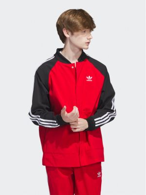 Bomber jakk Adidas punane