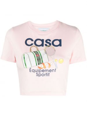 T-shirt Casablanca rose