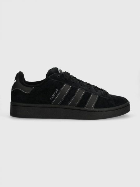 Velúr sneakers Adidas Originals fekete
