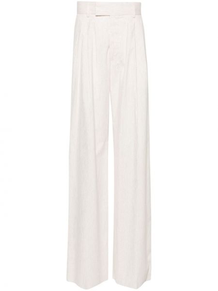 Pantalon large Amiri blanc