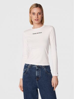 Bluse Tommy Jeans Weiß