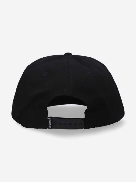 Βαμβακερό καπέλο Market μαύρο