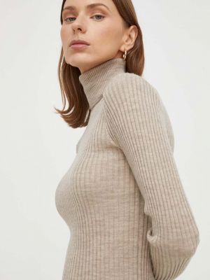 Sweter wełniany Herskind beżowy