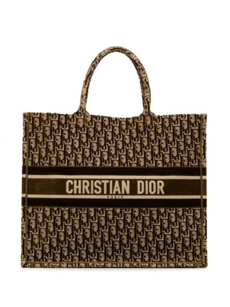 Shopperka Christian Dior Pre-owned brązowa