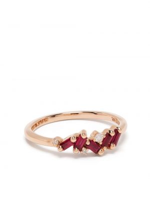 Złoty pierścionek z różowego złota Suzanne Kalan