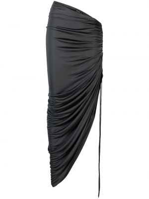 Asymetrická sukňa Atlein sivá