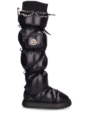 Škornji za sneg iz najlona z žepi Moncler črna