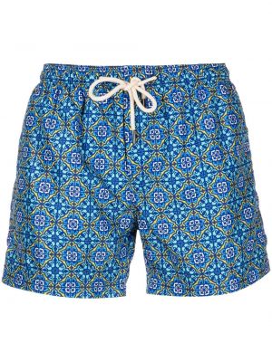 Shorts à imprimé Peninsula Swimwear bleu