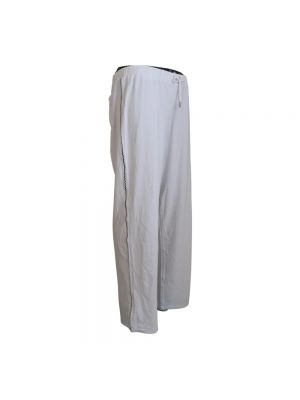 Pantalones John Galliano blanco