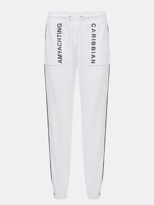 Спортивные штаны Alessandro Manzoni Yachting белые