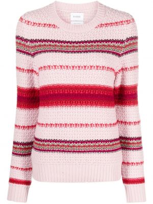 Кашмирен пуловер Barrie розово