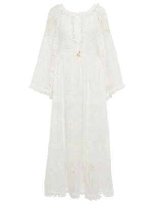 Robe longue Zimmermann blanc