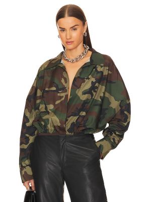 Vestito oversize camouflage Norma Kamali
