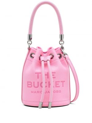 Bőr táska Marc Jacobs rózsaszín