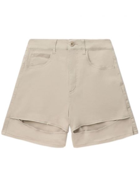 Shorts en coton Izzue beige