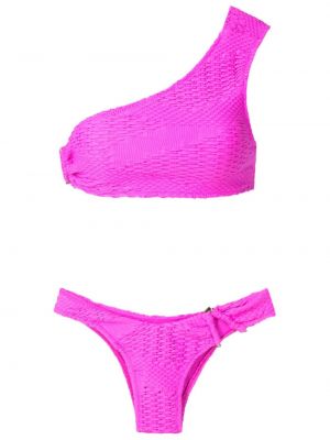 Geflochtener bikini Amir Slama pink