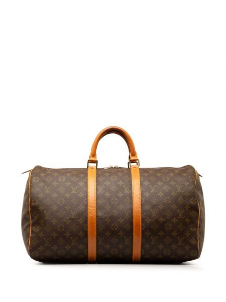 Τσάντα ταξιδιού Louis Vuitton Pre-owned καφέ