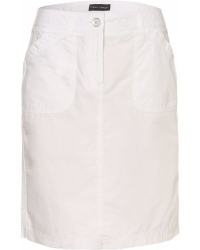 Biała spódnica bawełniana Franco Callegari