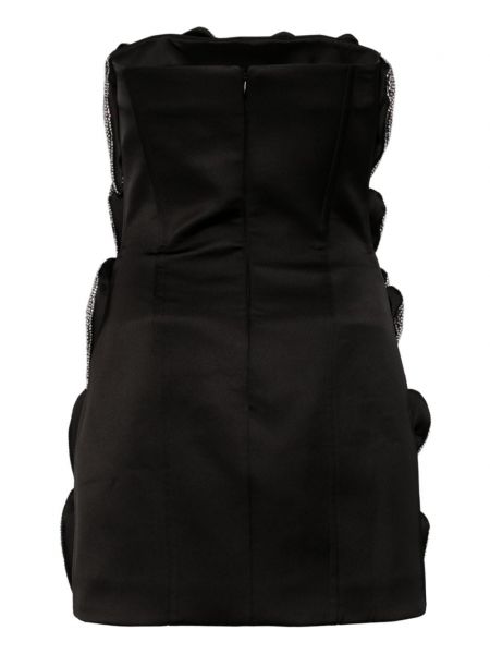 Křišťálové mini šaty Giuseppe Di Morabito černé