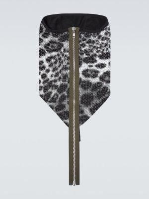Bufanda con cremallera leopardo Acronym