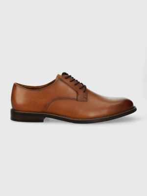 Шкіряні туфлі Aldo коричневі