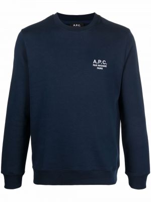 Sweatshirt A.p.c. blå