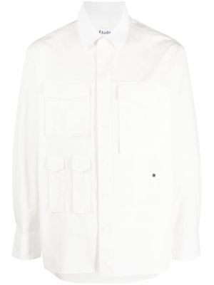 Chemise avec poches Etudes blanc