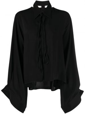 Блуза Mm6 Maison Margiela черно