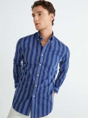 Camisa manga larga Mirto azul