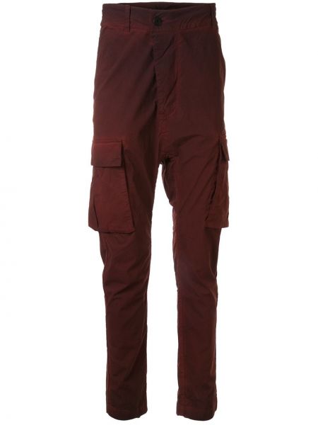 Pantalones cargo con bolsillos 11 By Boris Bidjan Saberi rojo