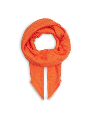 Šátek Calvin Klein oranžový