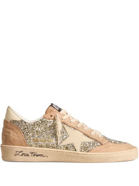 Stjernemønster sneakers Golden Goose guld