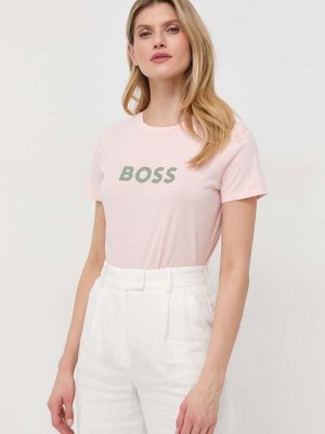 Тениска Boss розово