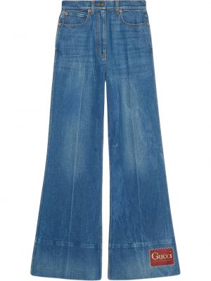 Bootcut jeans ausgestellt Gucci blau