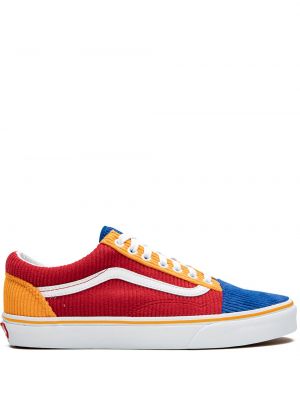 Cord sneaker Vans rot