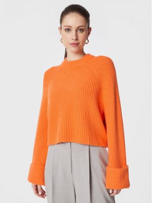 Пуловер Edited оранжево