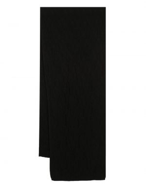 Памучен шал Armani Exchange черно