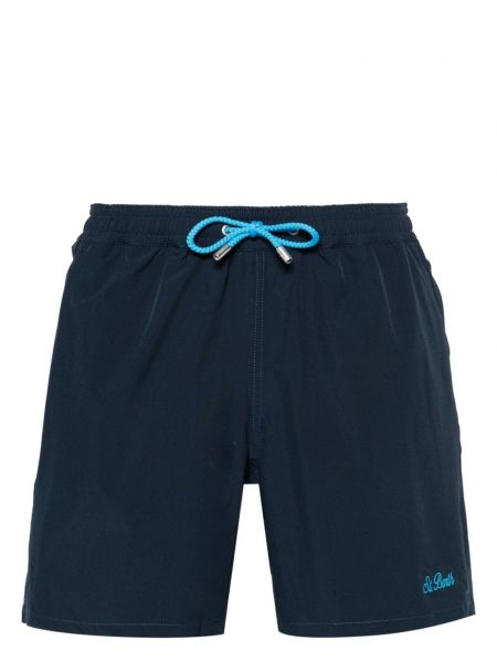 Shorts mit stickerei Mc2 Saint Barth blau