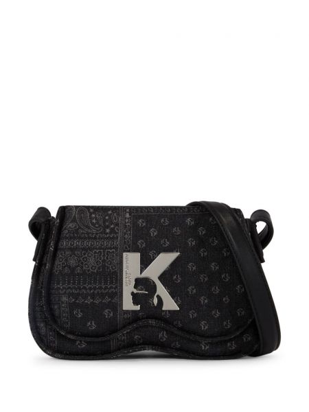 Чанта през рамо с принт Karl Lagerfeld Jeans